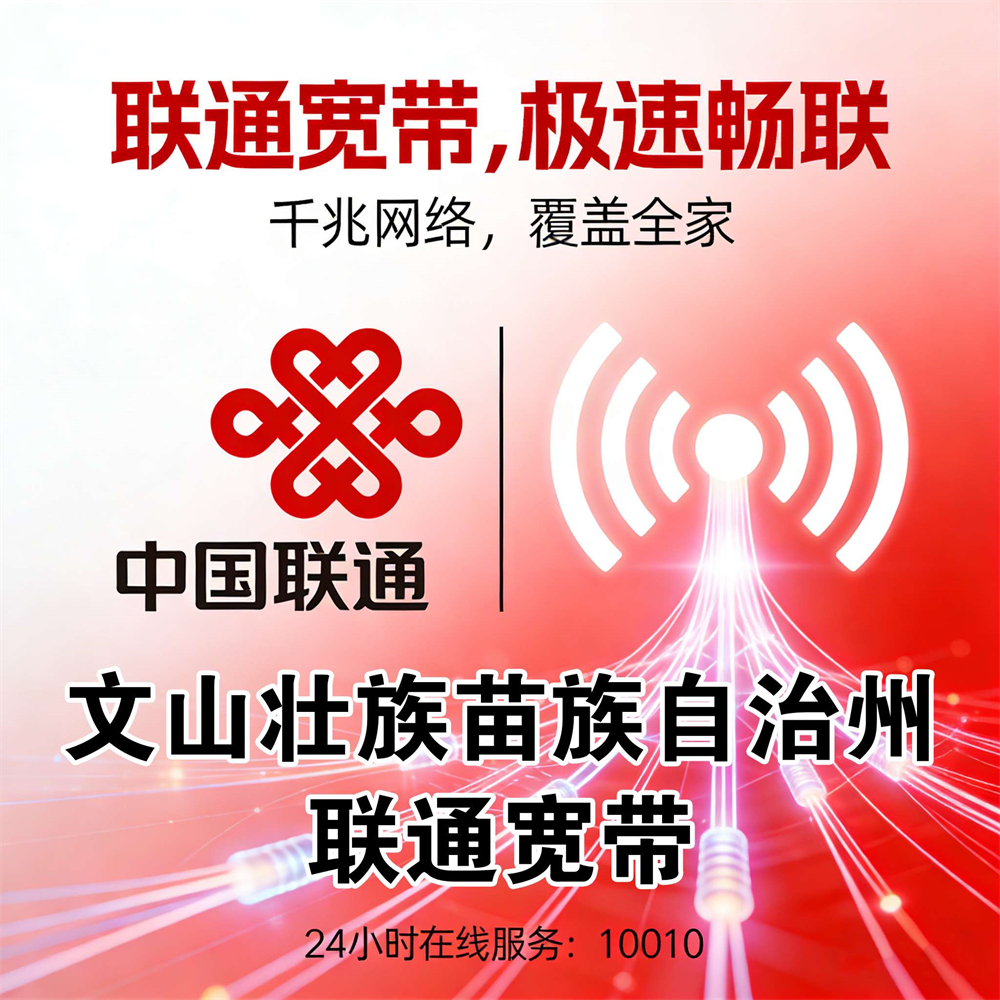 云南省文山壮族苗族自治州市联通宽带