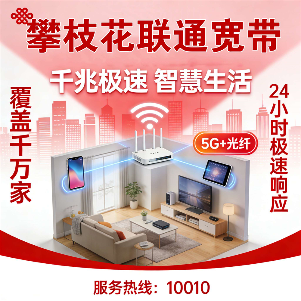 四川省攀枝花市联通宽带