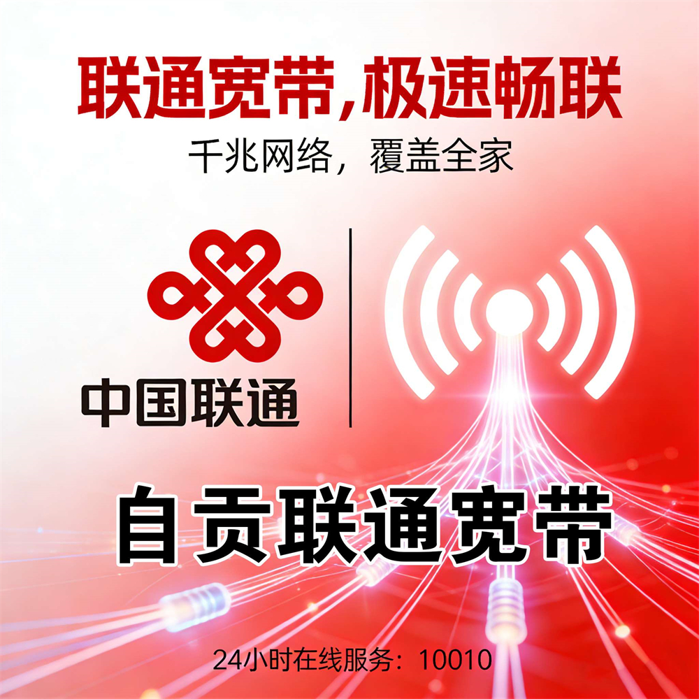 四川省自贡市联通宽带