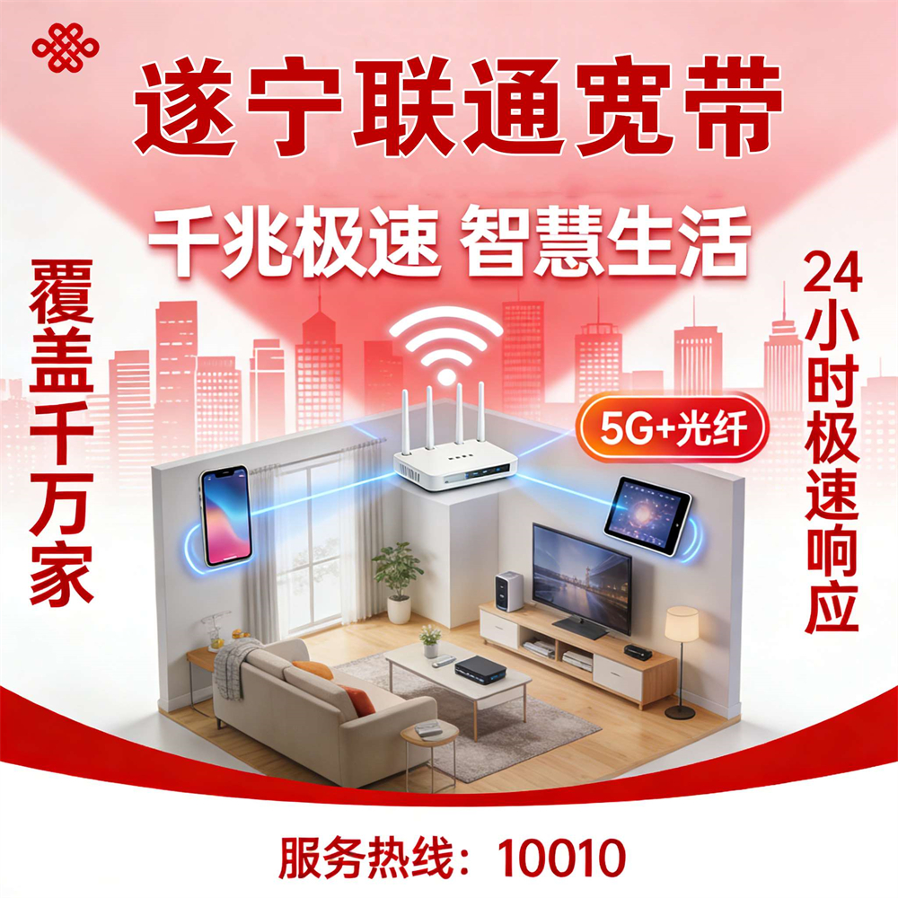 四川省遂宁市联通宽带